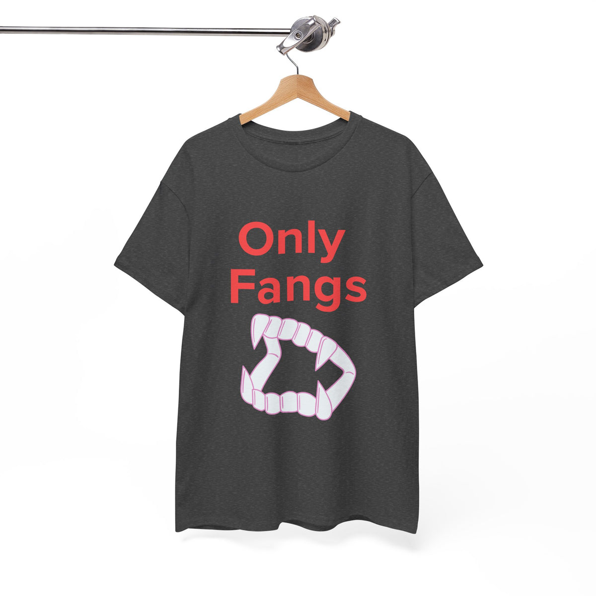 Only Fangs Vampire Teeth - Unisex T-shirt