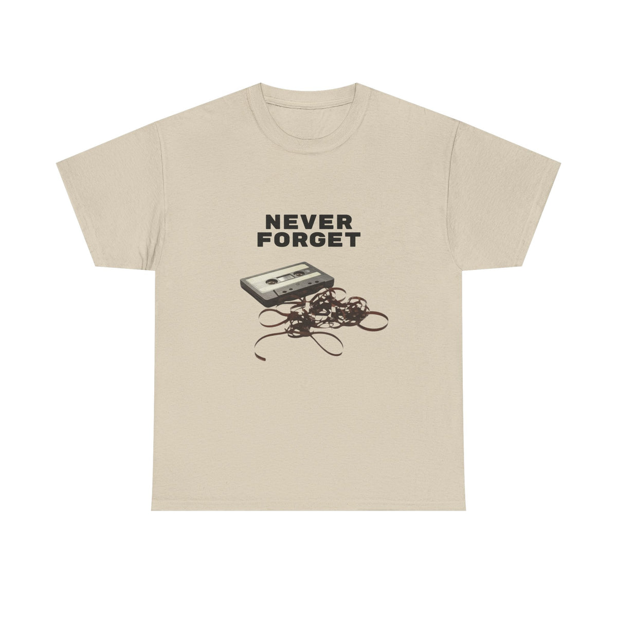 Never Forget Cassette Tape  - Unisex T-shirt