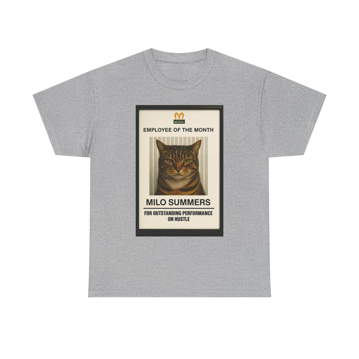 Employee of the Month – Custom Pet Print Unisex Tee