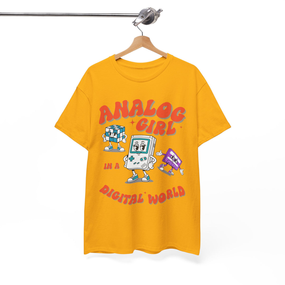 Analog Girl in a Digital World Retro  | Unisex T-shirt