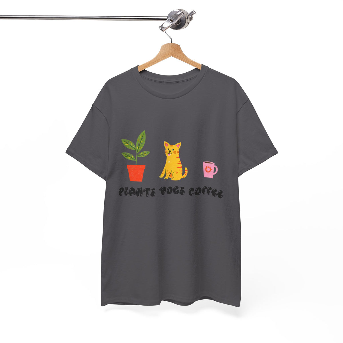 Plants Dogs Coffee Bubble |  Unisex T-shirt