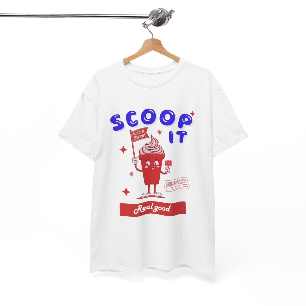 Scoop It Real Good Retro Ice Cream - Unisex T-shirt