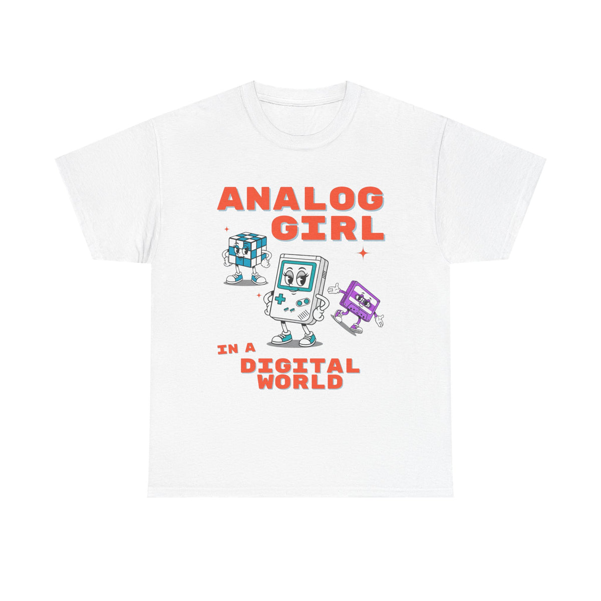 Analog Girl in a Digital World  | Unisex T-shirt