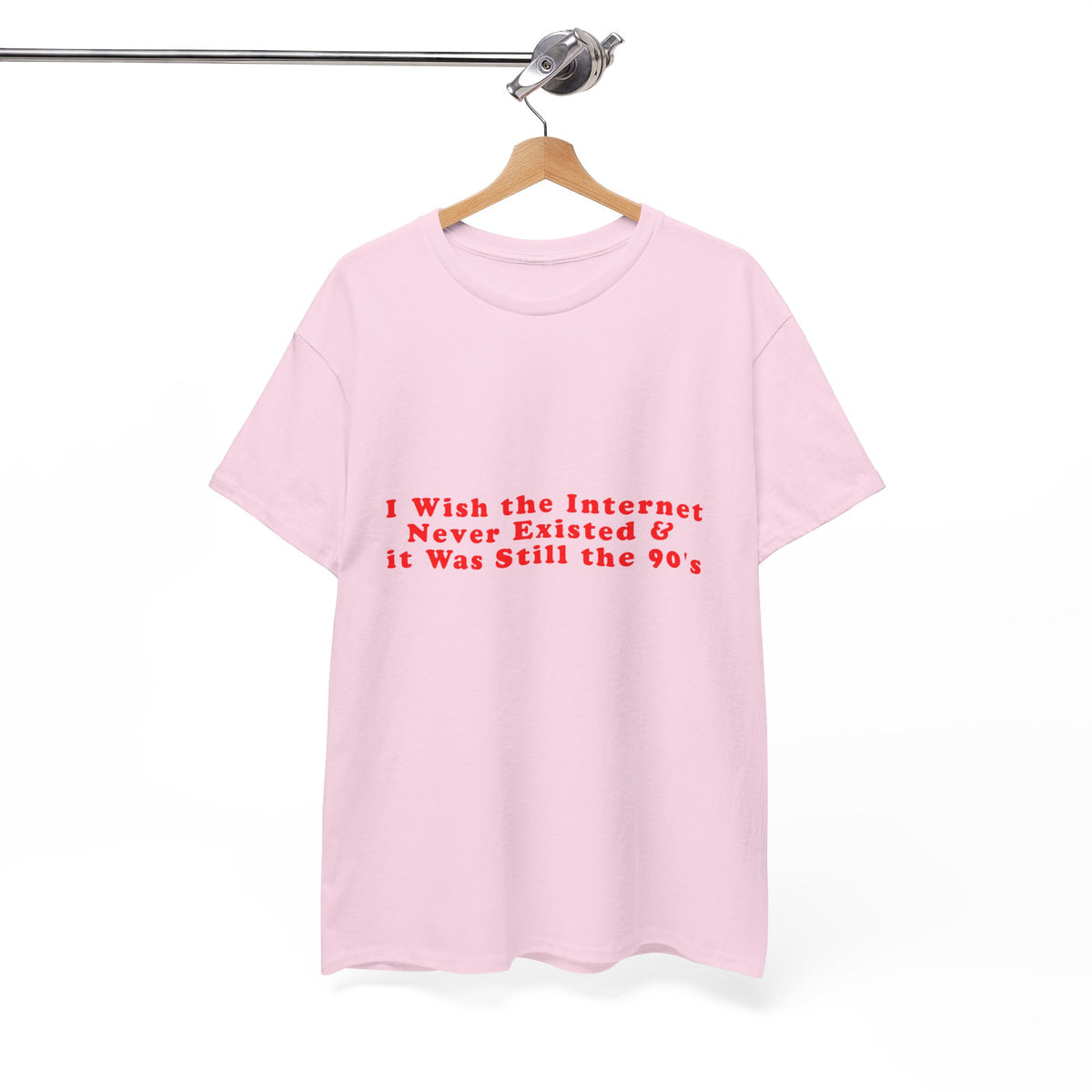 I Wish The Internet Never Existed – Statement T-Shirt by Electrik Land