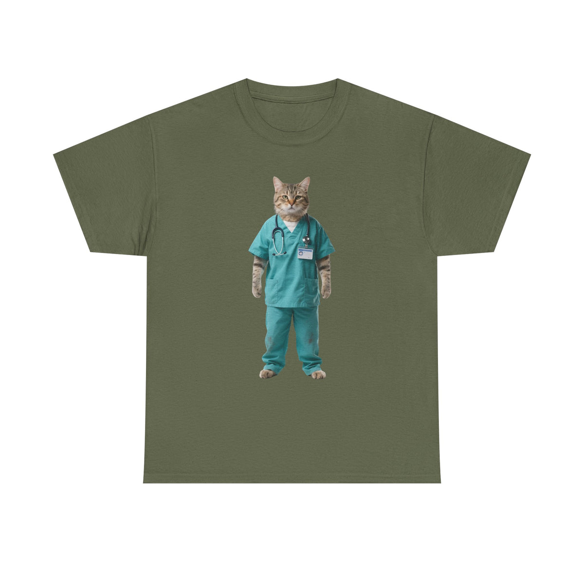 Medical Worker Cat - Pets With Day Jobs Unisex T-Shirt