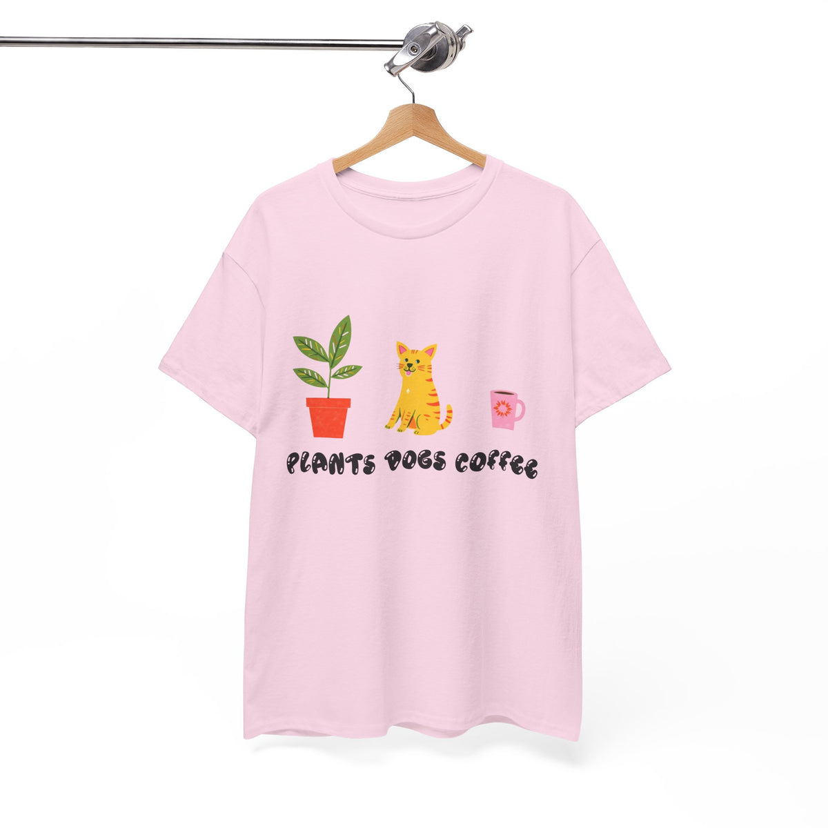 Plants Dogs Coffee Bubble |  Unisex T-shirt