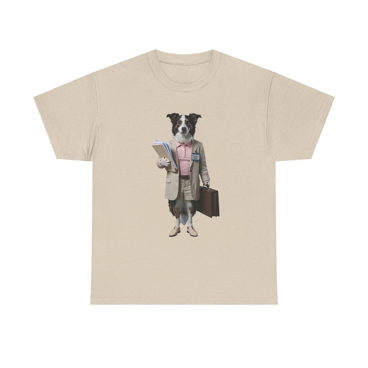 Office Worker Dog - Pets With Day Jobs Unisex T-Shirt