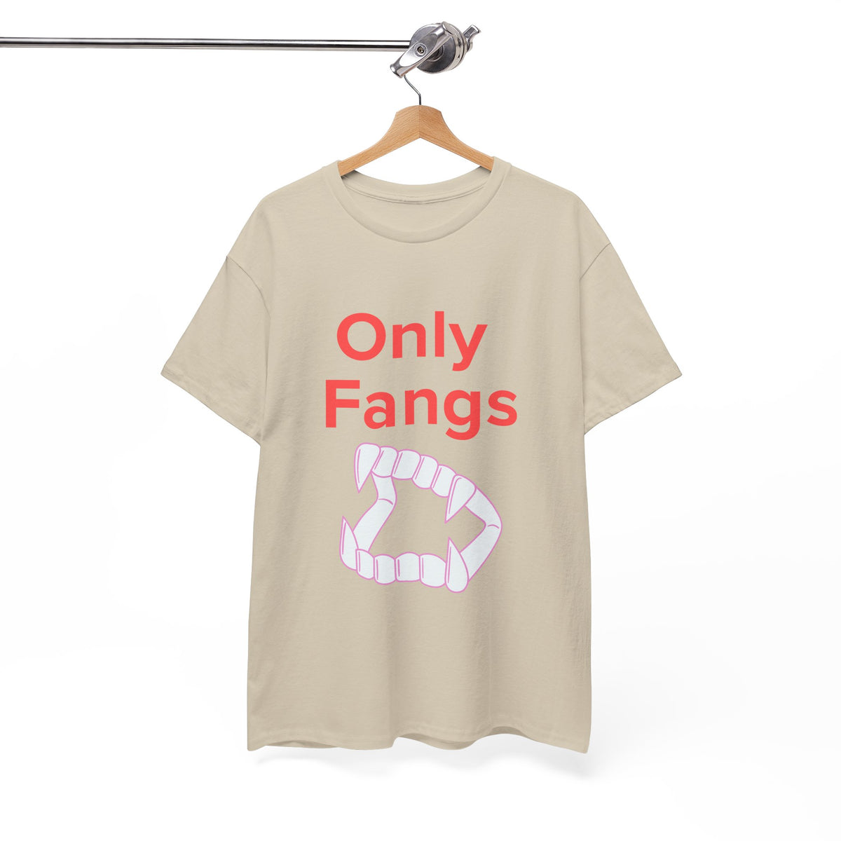 Only Fangs Vampire Teeth - Unisex T-shirt