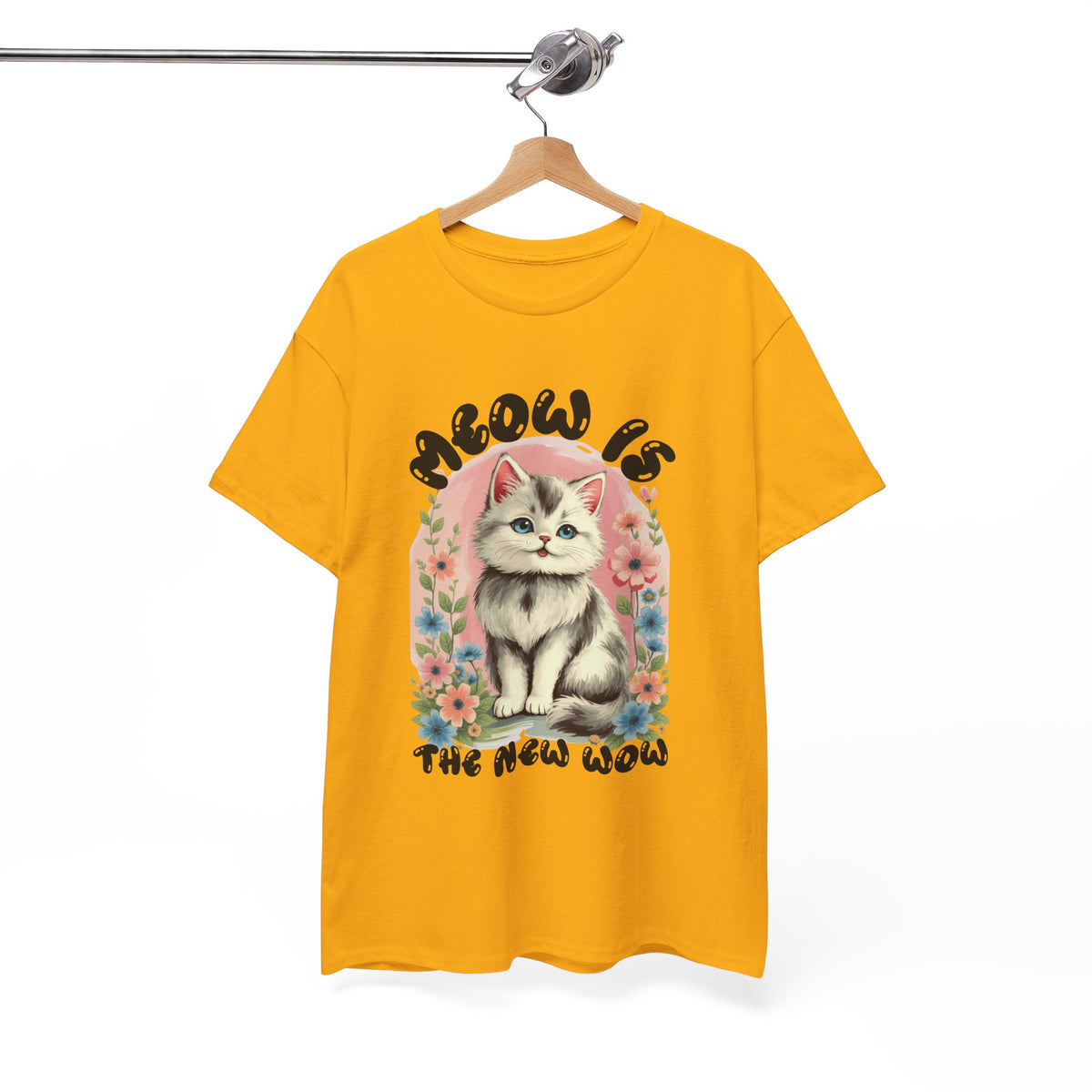 Meow Is The New Wow /Bubble |  Unisex T-shirt
