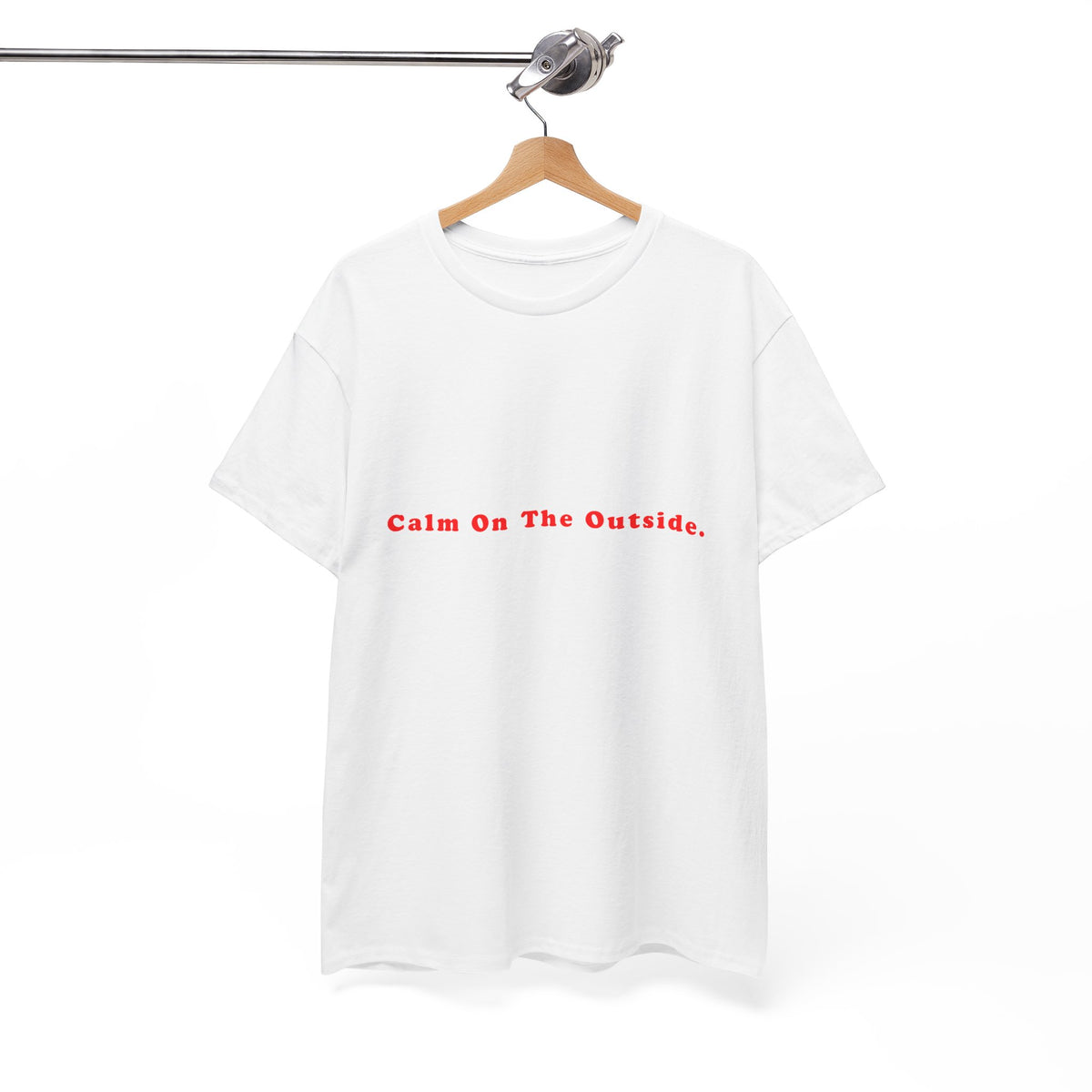 Calm on the Outside – Statement T-Shirt by Electrik Land