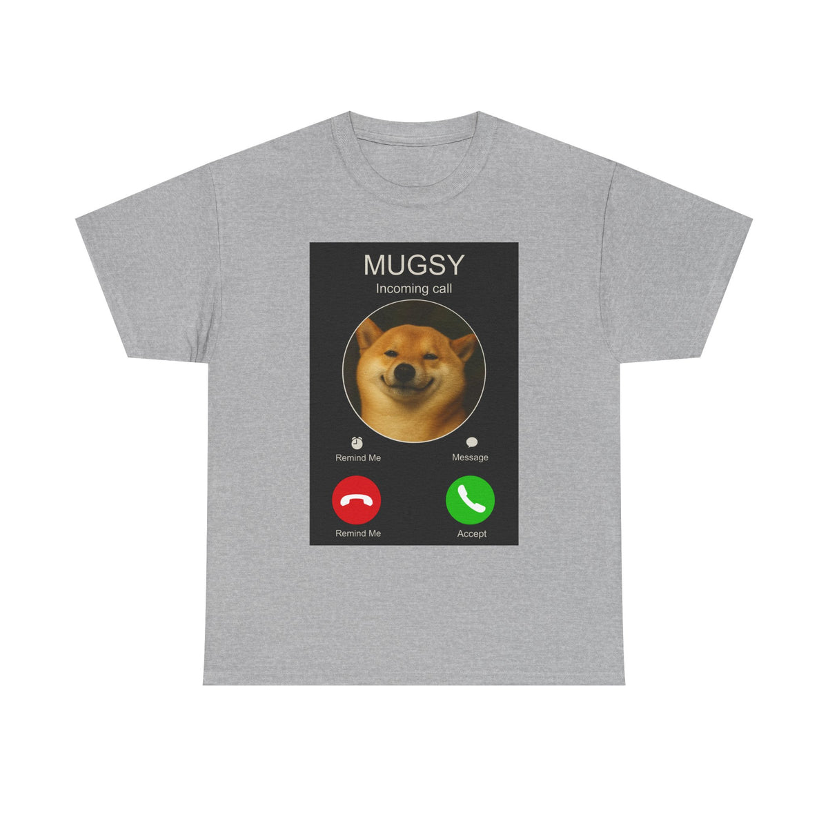 Incoming Call from Your Pet -  Custom Unisex Tee