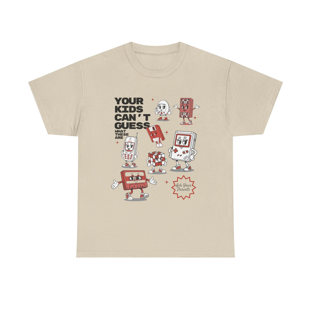 Your Kids Can't Guess Retro Objects  | Unisex T-shirt