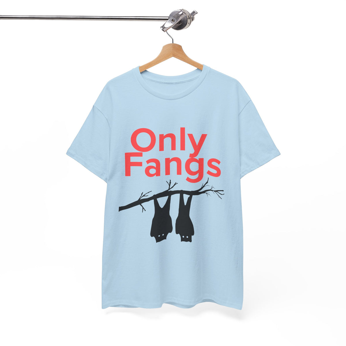 Only Fangs Hanging Bats - Unisex T-shirt
