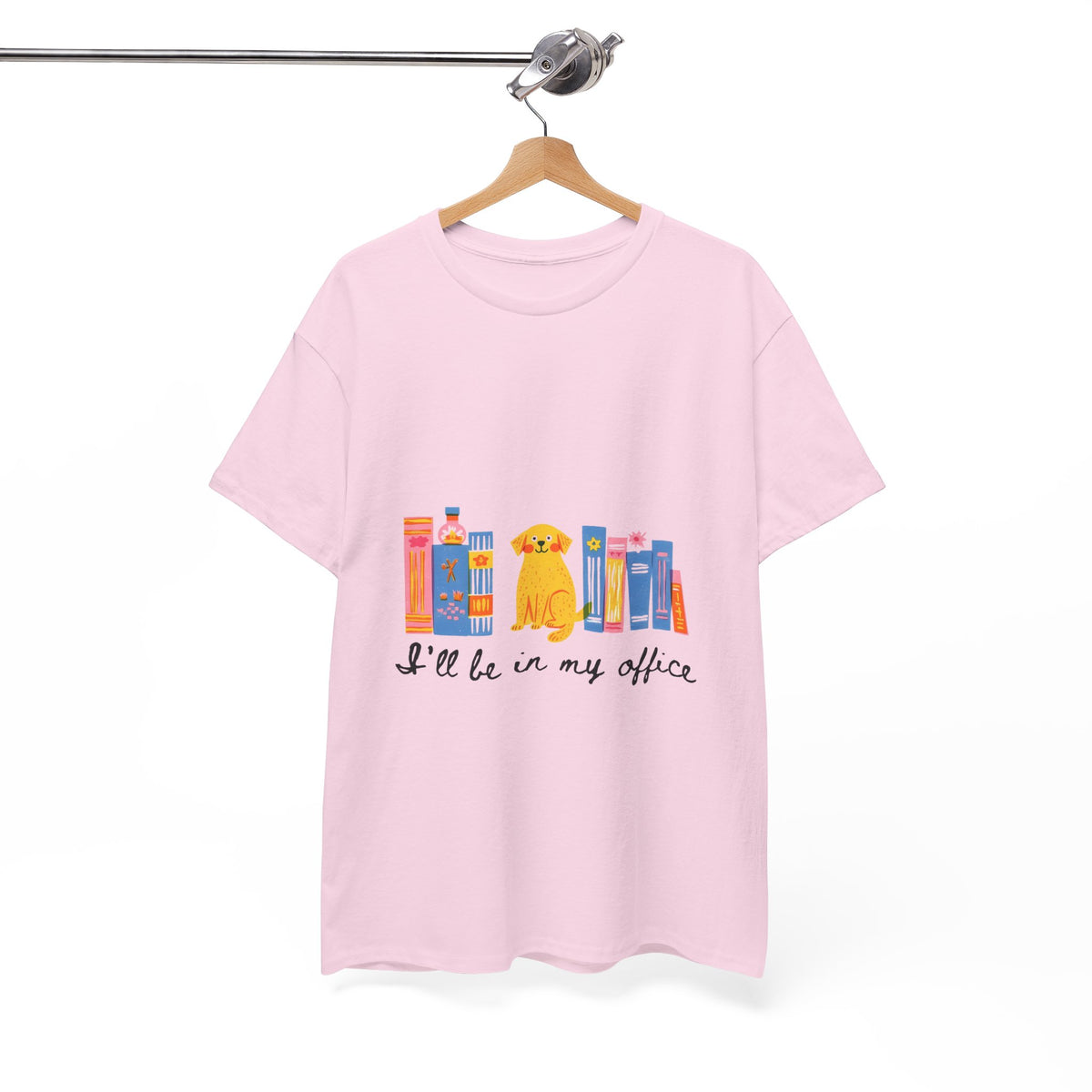 I'll Be In My Office Dogs/ Books |  Unisex T-shirt