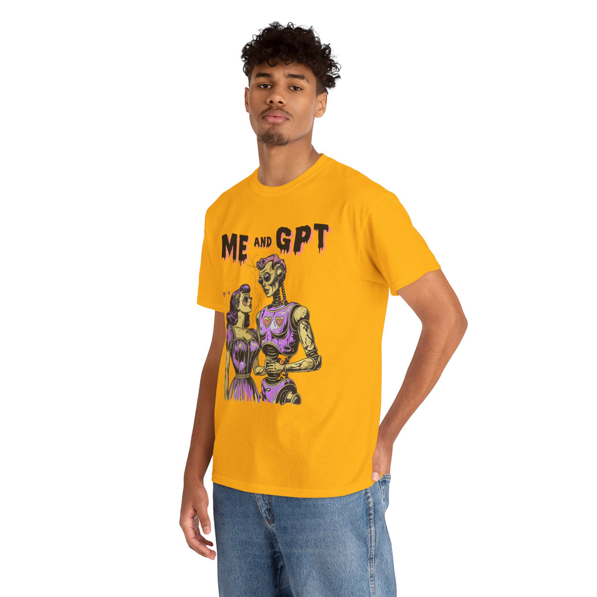 Me & Chat GPT –  AI Lover T-Shirt