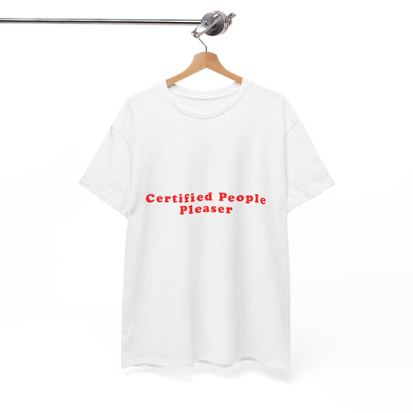 Certified People Pleaser – Statement T-Shirt by Electrik Land