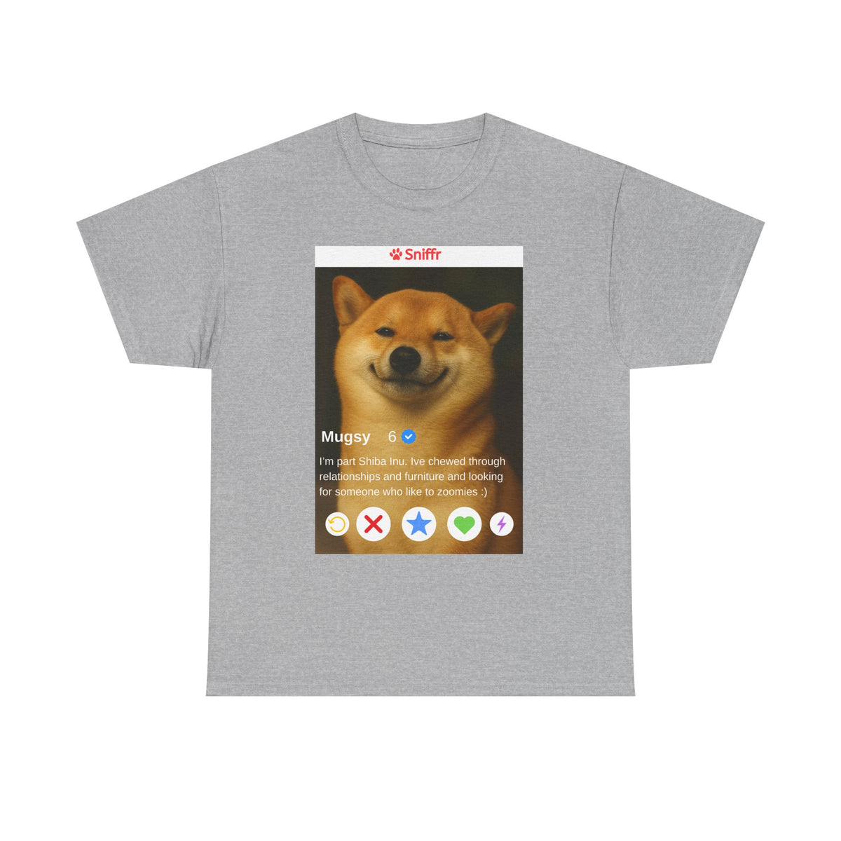 Fake Dating Bio for your Pet  - Custom Unisex Tee