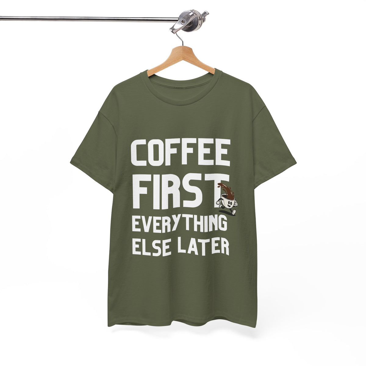 Coffee First  - Unisex T-shirt