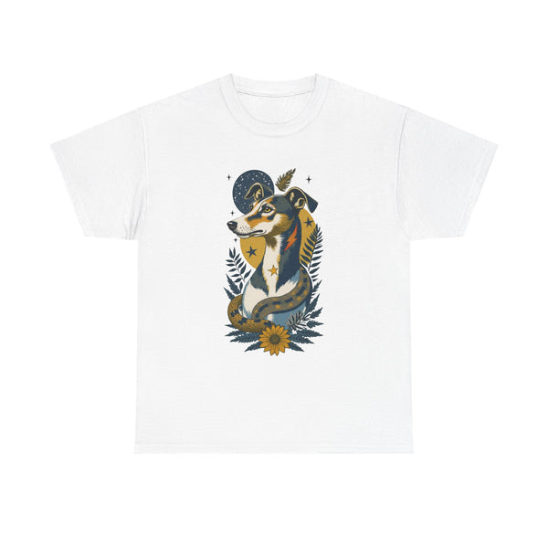 Greyhound Vintage Style Tattoo Graphic T-Shirt