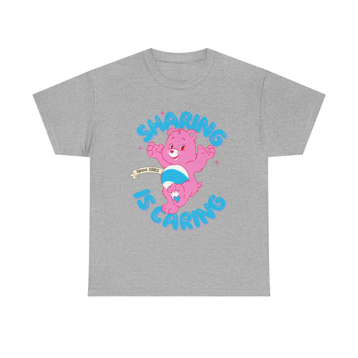 Sharing is Caring Pink/ Blue | Care Bear Unisex T-shirt