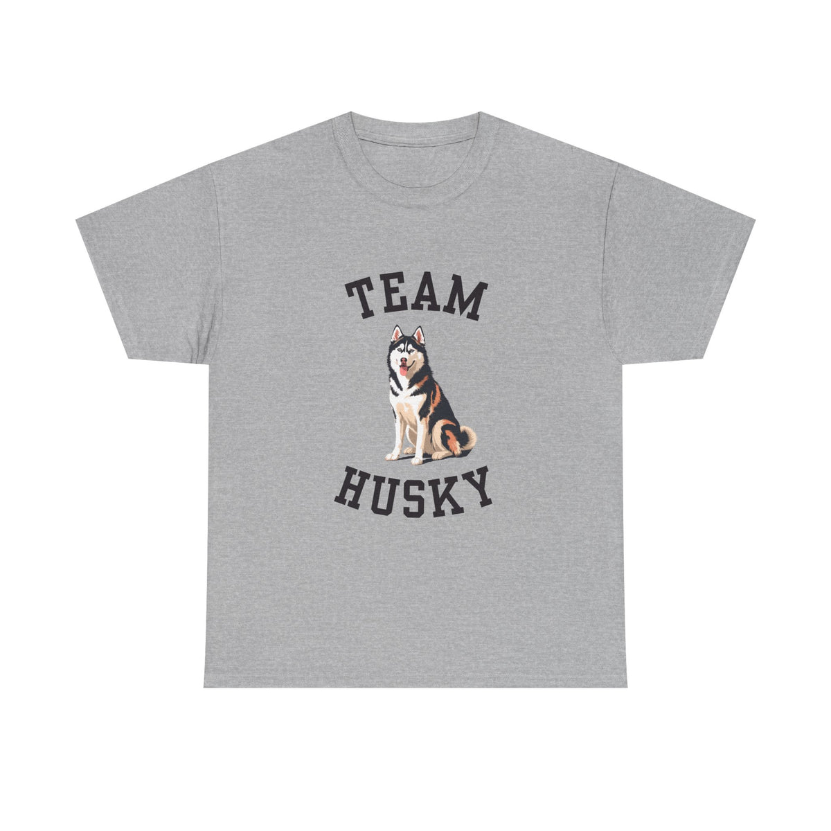 Team Husky Vintage Style Varsity  T-Shirt