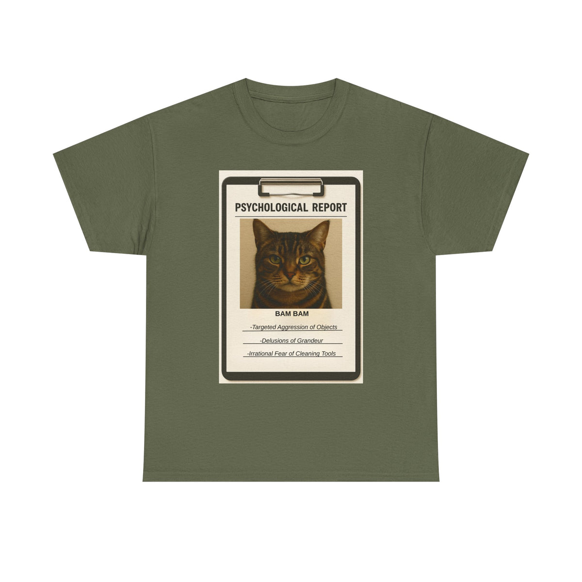 Psychological Report for your Pet - Custom Unisex Tee