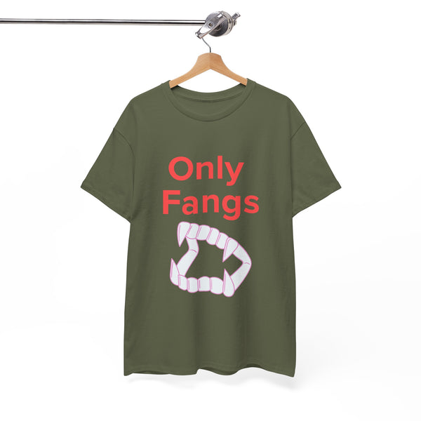 Only Fangs Vampire Teeth - Unisex T-shirt