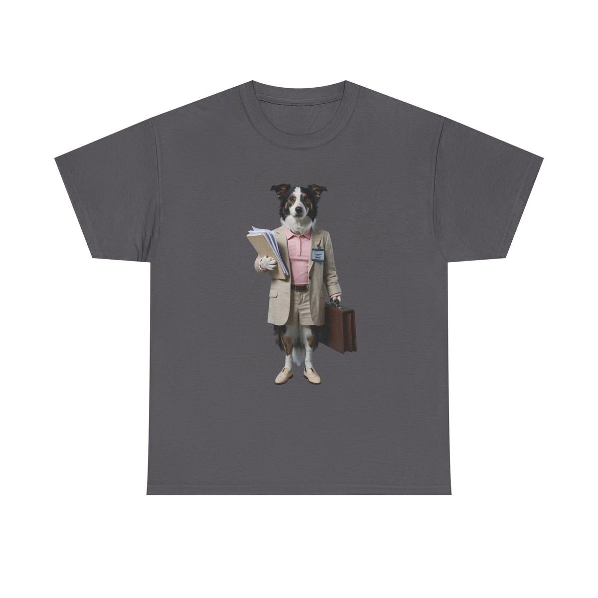 Office Worker Dog - Pets With Day Jobs Unisex T-Shirt