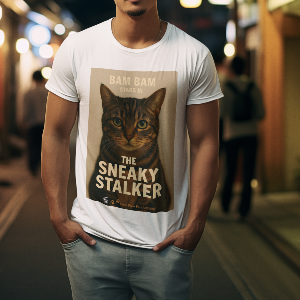 Pet Movie Poster - European-Style Cinema Print - Custom Unisex Tee