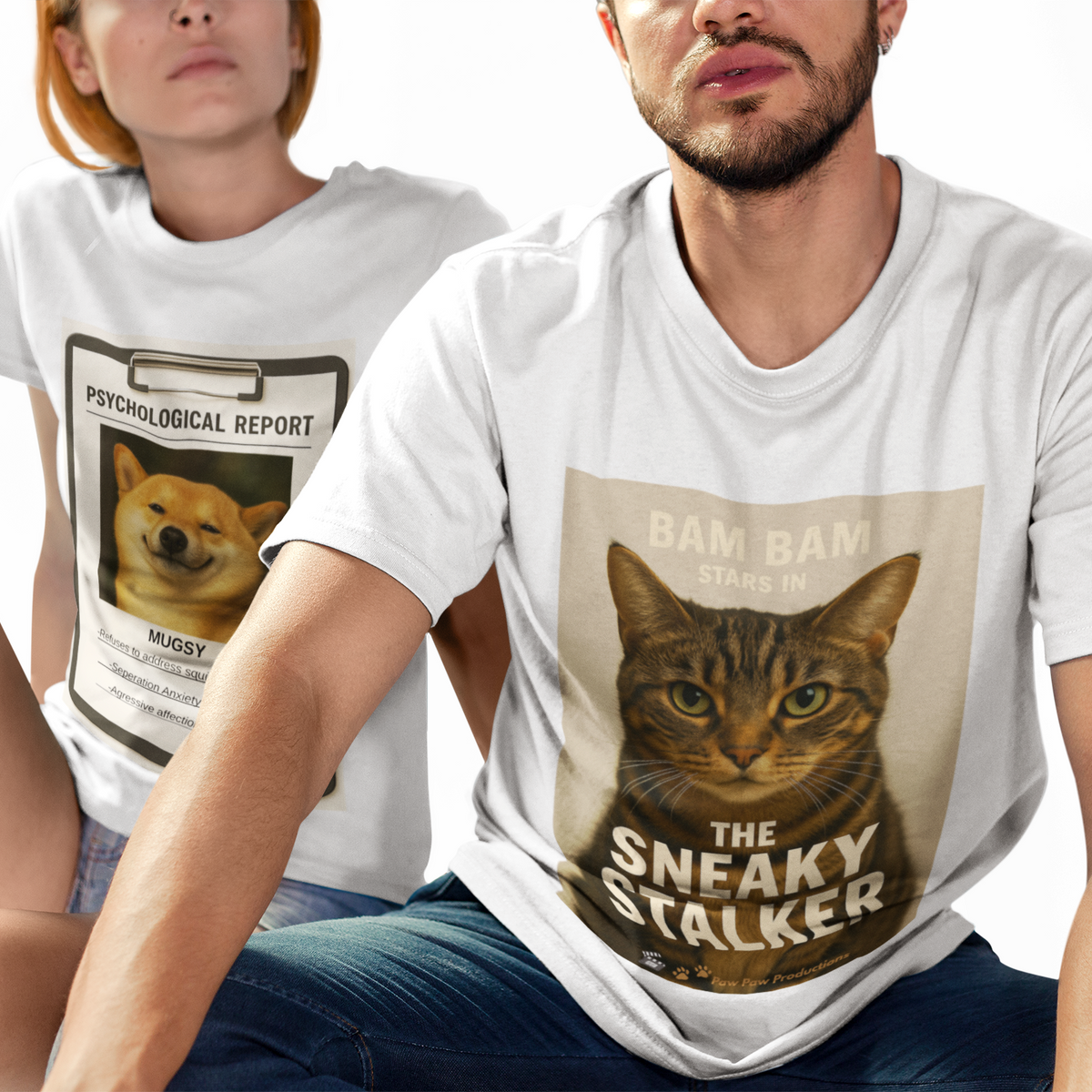 Pet Movie Poster - European-Style Cinema Print - Custom Unisex Tee