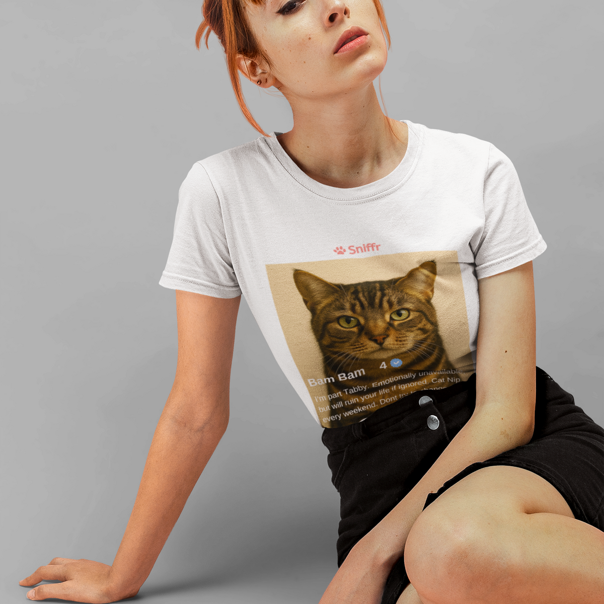 Fake Dating Bio for your Pet  - Custom Unisex Tee