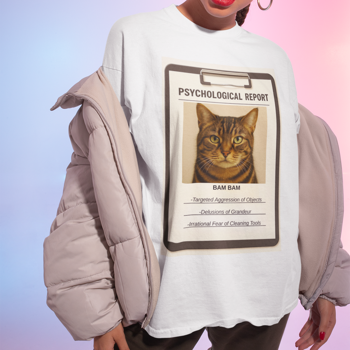 Psychological Report for your Pet - Custom Unisex Tee