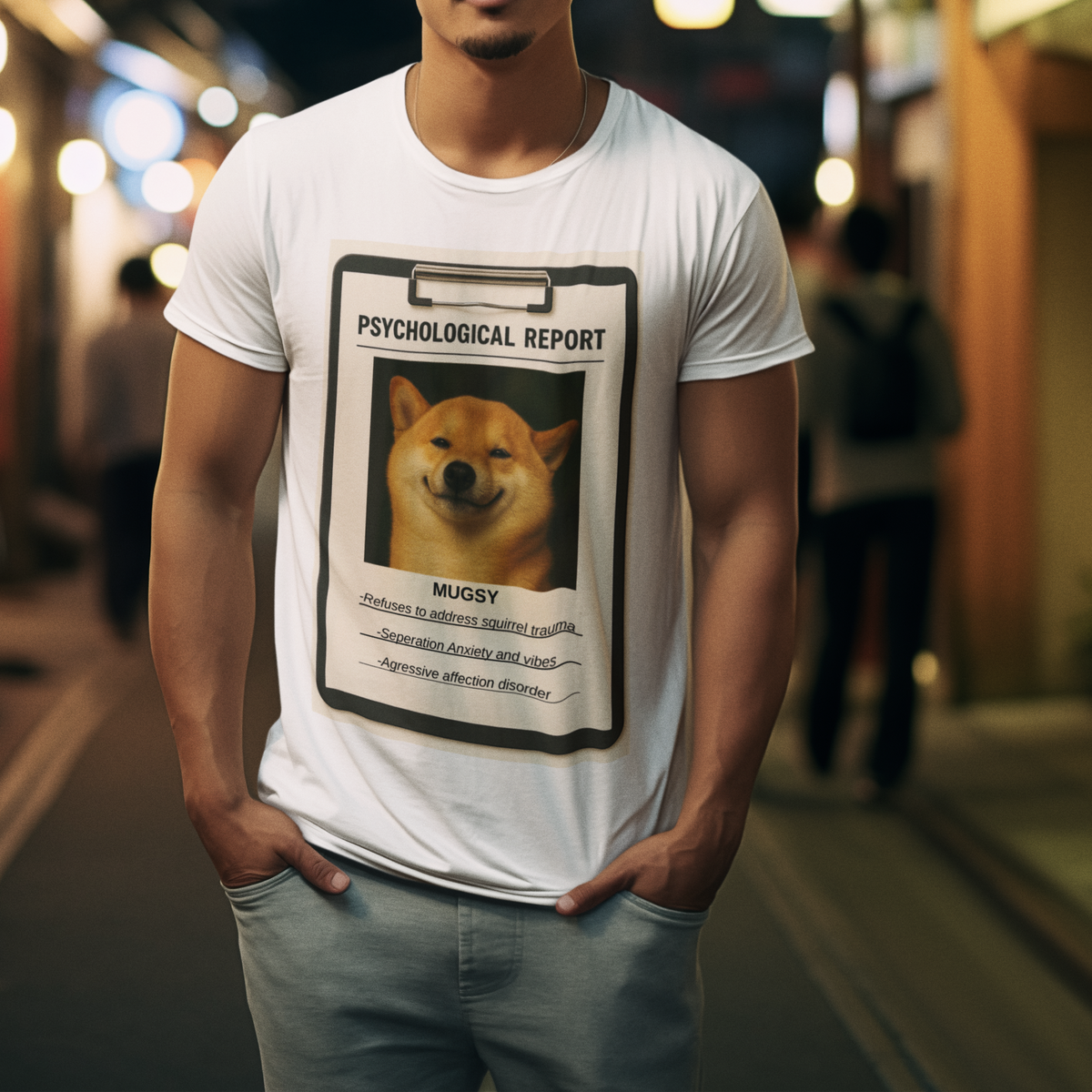 Psychological Report for your Pet - Custom Unisex Tee