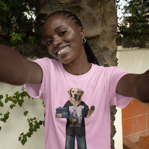 Retail Worker Dog - Pets With Day Jobs Unisex T-Shirt