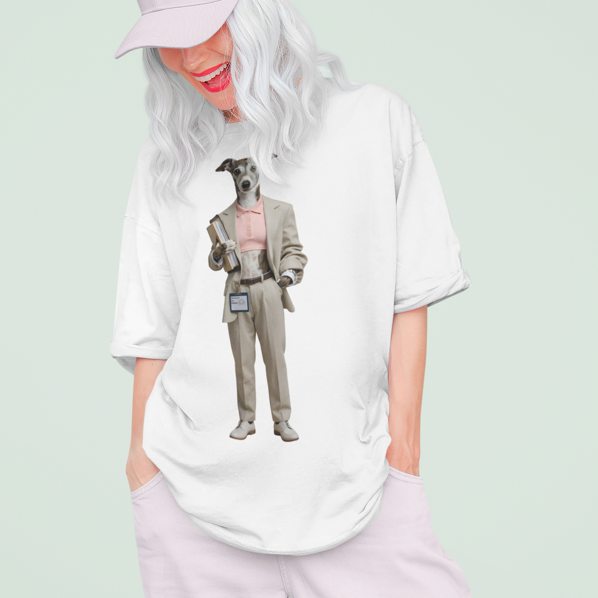Office Worker Dog - Pets With Day Jobs Unisex T-Shirt