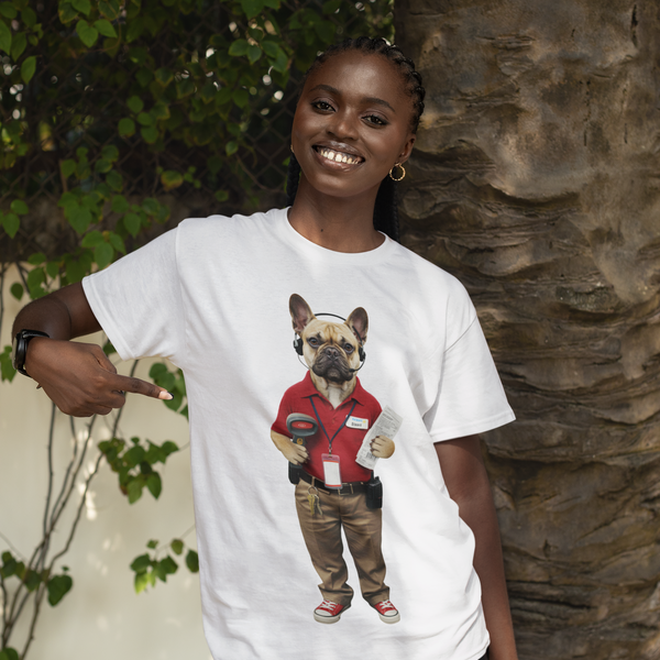 Retail Worker Dog - Pets With Day Jobs Unisex T-Shirt