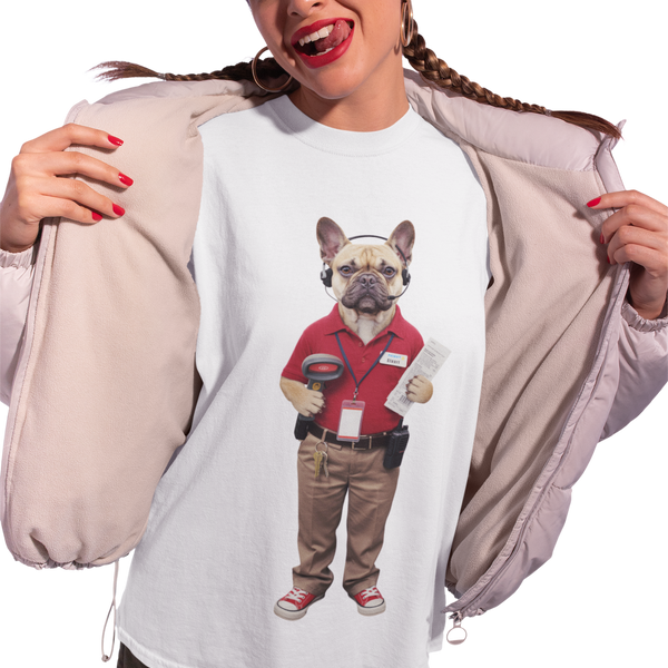 Retail Worker Dog - Pets With Day Jobs Unisex T-Shirt