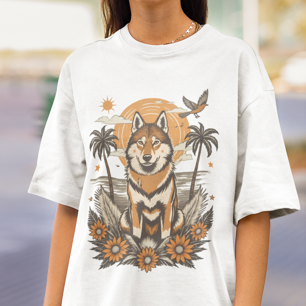 Husky Retro Surf T-Shirt