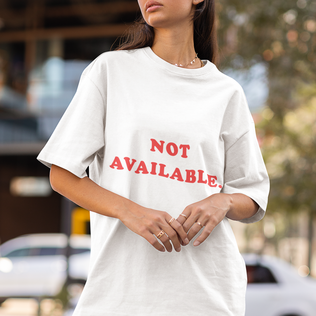 Not Available T-Shirt for Introverts & Anti-Socials by Electrik Land.