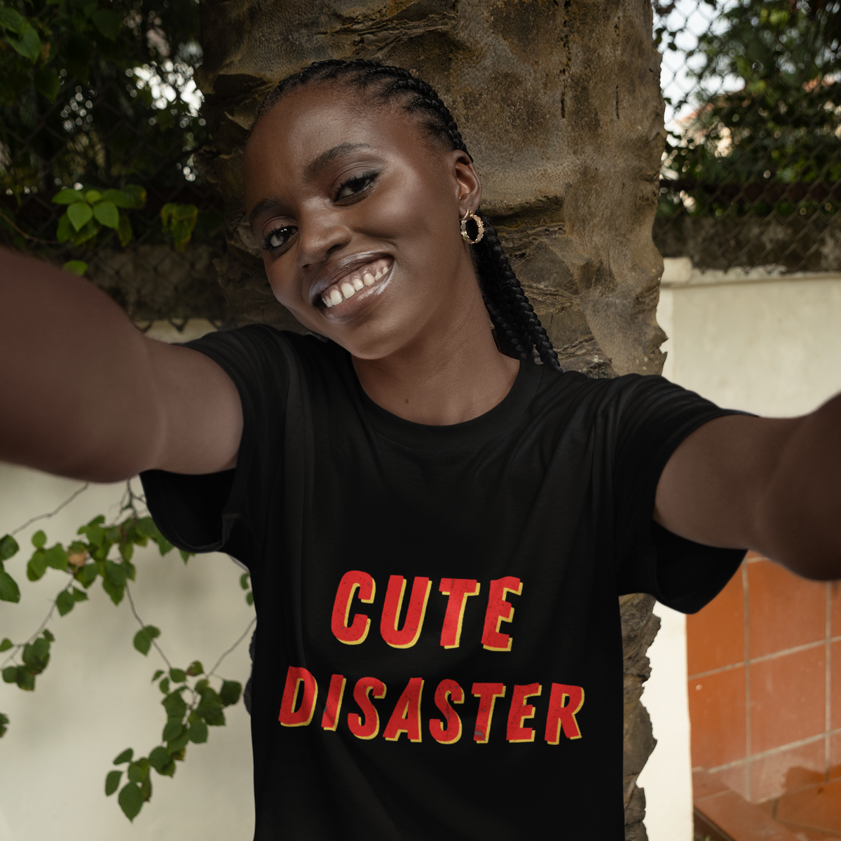 Cute Disaster T-Shirt for Beautifully Chaotic People by Electrik Land.