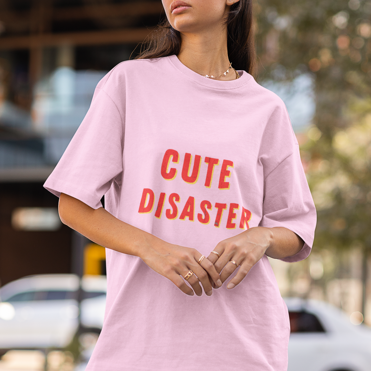 Cute Disaster T-Shirt for Beautifully Chaotic People by Electrik Land.