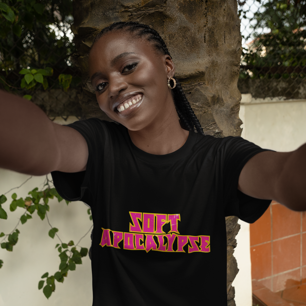 Soft Apocalypse T-Shirt for Cute Disaster Survivalists by Electrik Land.