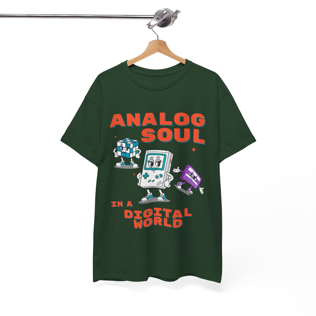 Analog Soul in a Digital World  | Unisex T-shirt