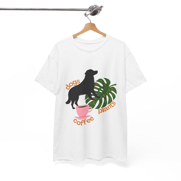 Plants Coffee Dogs  | Unisex T-shirt