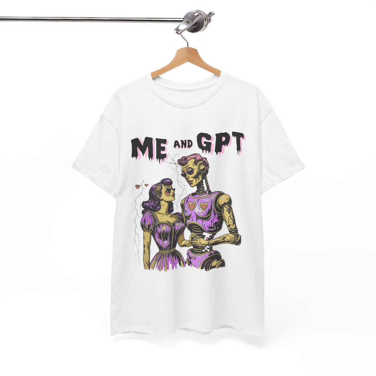 Me & Chat GPT –  AI Lover T-Shirt