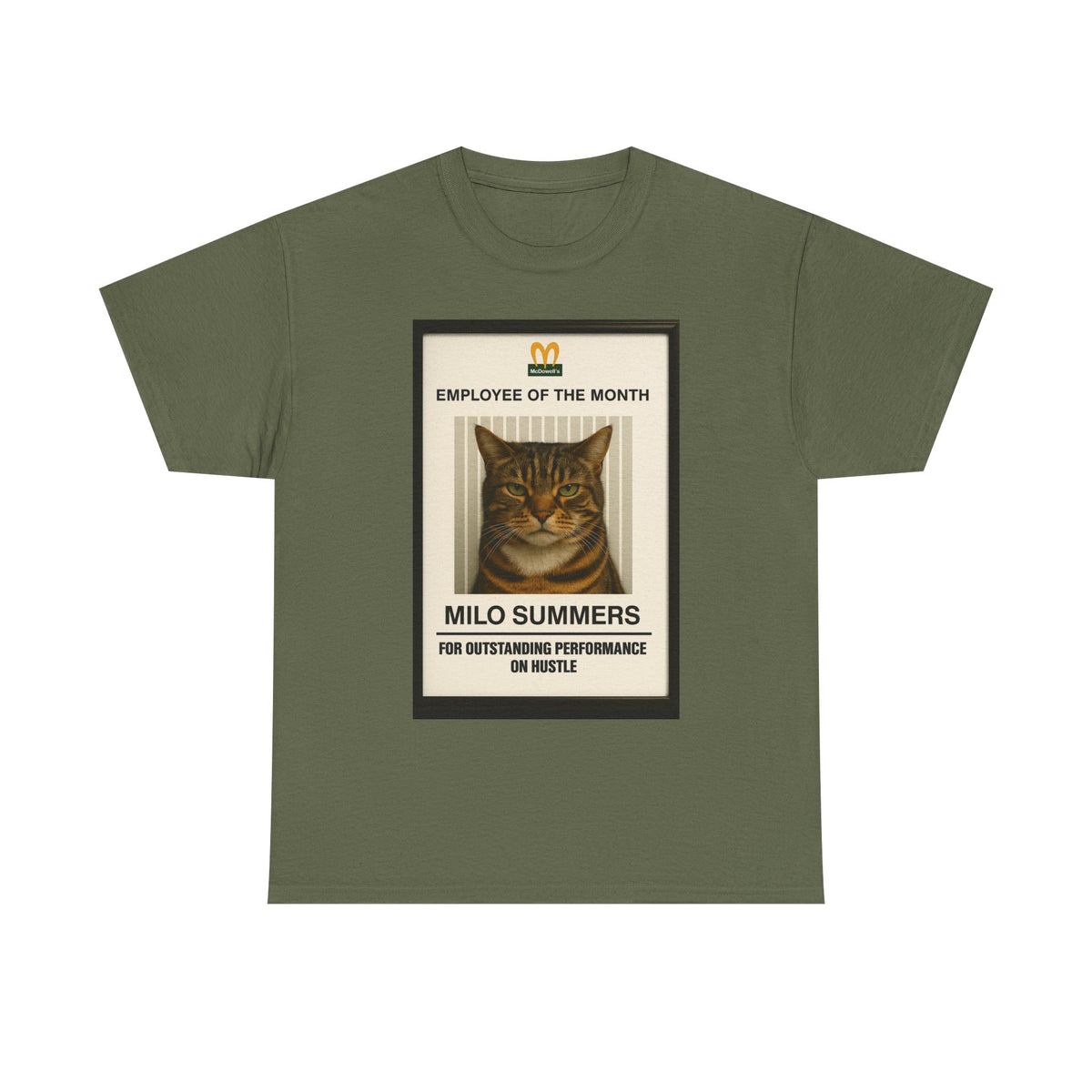 Employee of the Month – Custom Pet Print Unisex Tee
