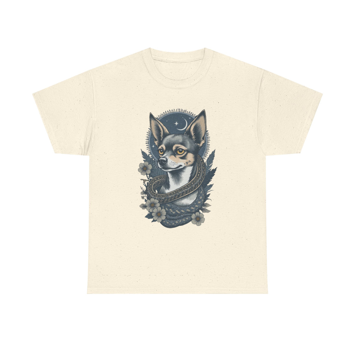 Chihuahua Vintage Style Tattoo Graphic T-Shirt