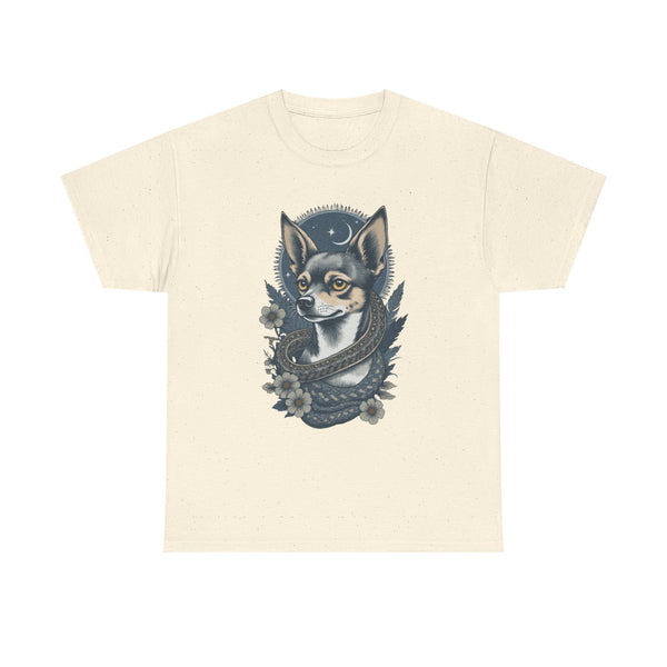 Chihuahua Vintage Style Tattoo Graphic T-Shirt