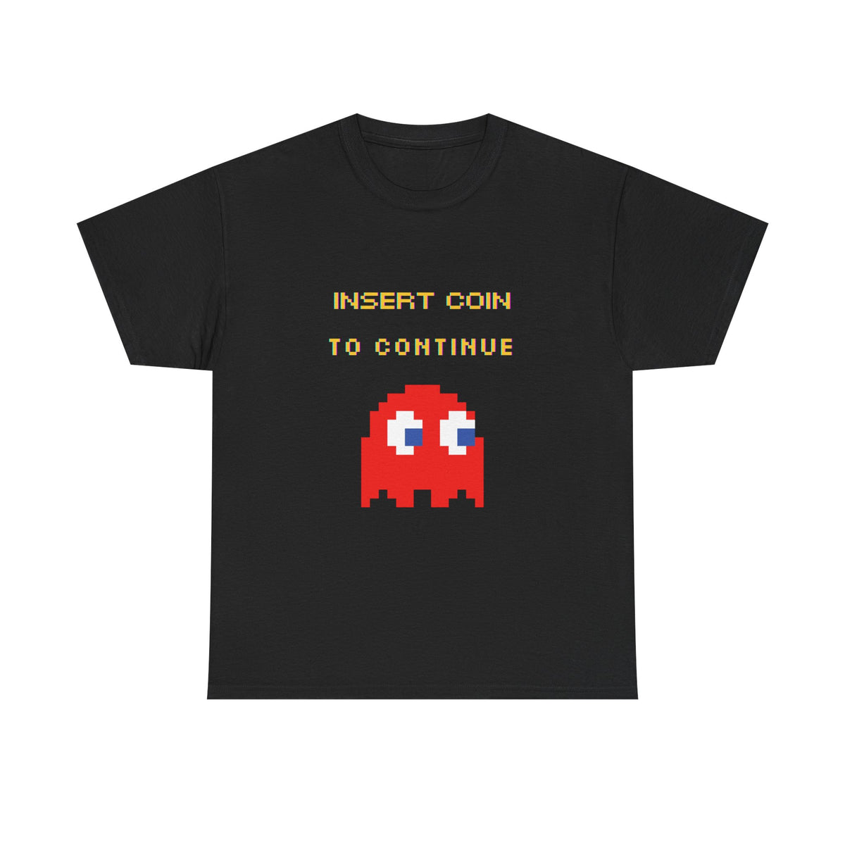 Insert Coin To Continue Pac Man  | Unisex T-shirt