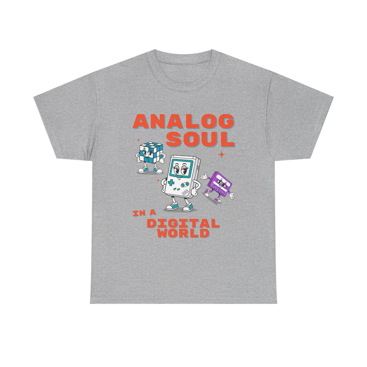 Analog Soul in a Digital World  | Unisex T-shirt